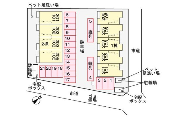 ル　カルム　森跡Ⅰの物件外観写真